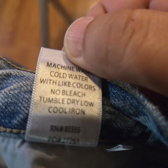 Pistola Keeley Ripped Flare Jeans Light Wash 26 - Picture 10 of 12